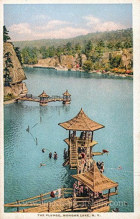 81138_The Plunge, Mohonk Lake, N.Y.