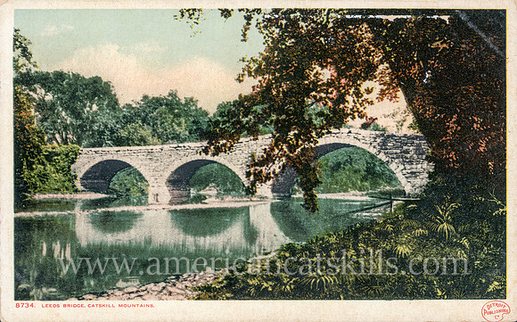 8734_Leeds Bridge, Catskill Mountains