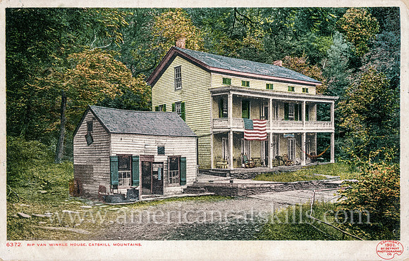 6372, version 1_Rip Van Winkle House, Catskill Mountains