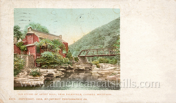 6373, version 2_Studio of Artist Hall, Palenville, Catskill Mountains