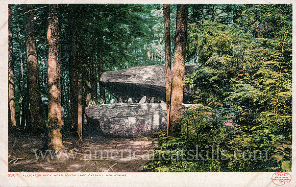 6367_Alligator Rock, Near South Lake, Catskill Mountains