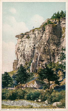 80658_Sky Top From Approach To Mohonk Lake, N.Y.