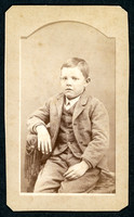 Portrait of Orrie McGlashan by photographer Seneca Bullock of East Durham, New York.
