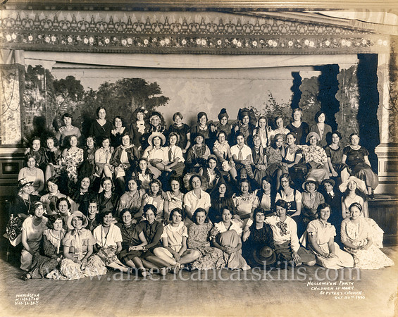 Halloween Party, Children of Mary, St. Peter's Church, October 30th, 1930