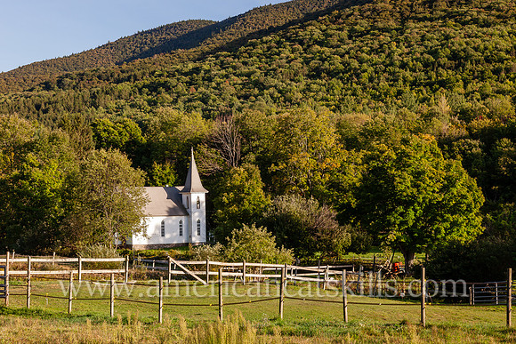 Photograph of the Spruceton Methodist Church, located in the Spruceton Valley in Spruceton, Greene County, New York.