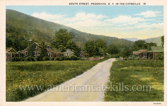 South Street, Phoenicia, N. Y. in the Catskills