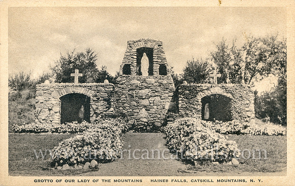 Grotto of Our Lady of the Mountains, Haines Falls, Catskill Mountains, N.Y.