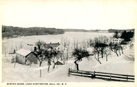Winter Scene, Lake Huntington, Sull. Co., N. Y.