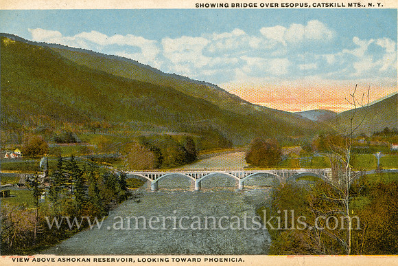 View Above Ashokan Reservoir, Looking Toward Phoenicia