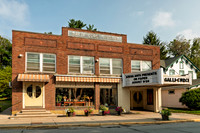 Photograph of the Galli-Curci Theatre in the western Catskills village of Margaretville, New York.