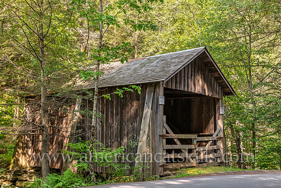 The Forge Covered Bridge is located in the Dry Brook Valley south of Arkville in the town of Hardenburgh in Ulster County, New York.