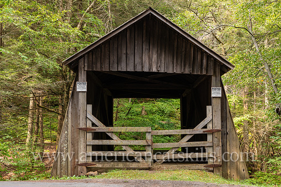 The Forge Covered Bridge is located in the Dry Brook Valley south of Arkville in the town of Hardenburgh in Ulster County, New York.