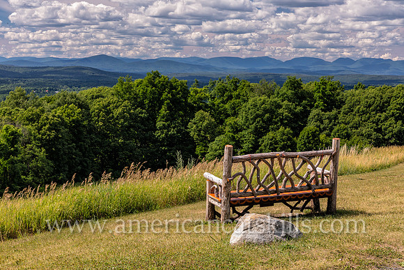 Photograph of the Million Dollar View at the Mohonk Preserve in Ulster County, New York.
