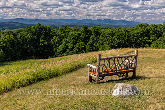 Photograph of the Million Dollar View at the Mohonk Preserve in Ulster County, New York.