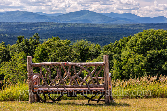 Photograph of the Million Dollar View at the Mohonk Preserve in Ulster County, New York.