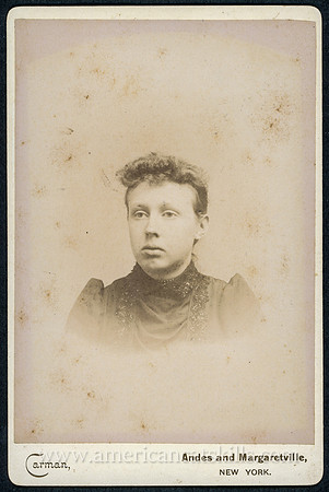 Portrait, Lady, by Charles Carman