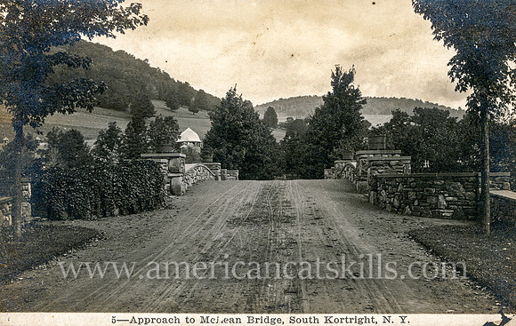 5_Approach to McLean Bridge, South Kortright, N.Y.