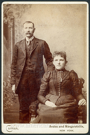 Portrait, Couple, by Charles Carman