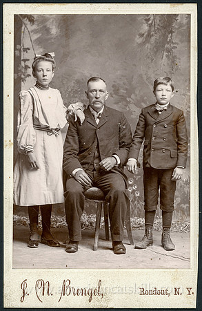 Family Portrait, by J. N. Brengel, Rondout, NY