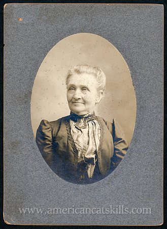 Portrait, Old Woman, by photographer A. P. Davis