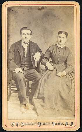 Portrait, Couple, by D. J. Auchmoody