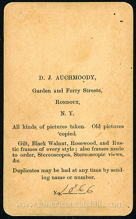 Logo, D. J. Auchmoody, Rondout, NY