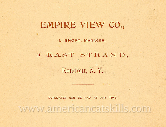 Logo, Lorenzo Short, Empire View Company, Rondout, NY