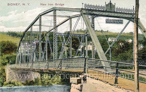 New Iron Bridge, Sidney, N.Y.