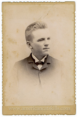 Portrait, Young Man, by John G. Stenger