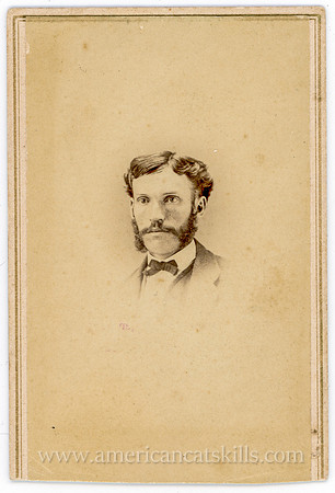 Portait, Man, by Burton Hine, Franklin, N.Y.
