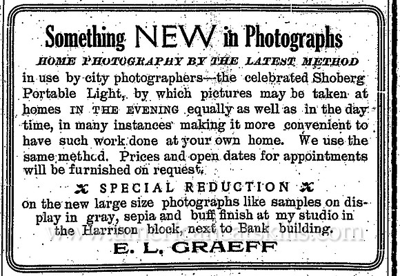 Something NEW in Photographs, by E. L. Graeff, Photographer