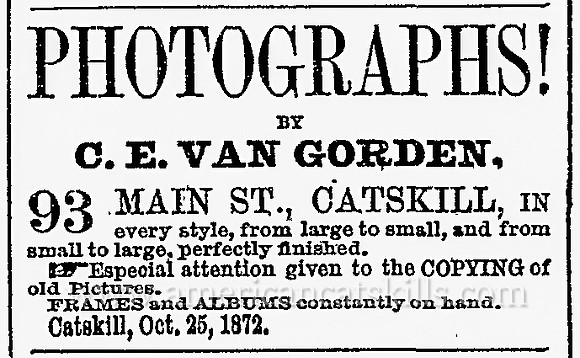 C. E. Van Gorden