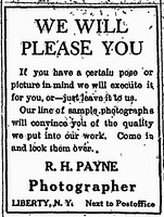 R. H. Payne, Liberty, NY