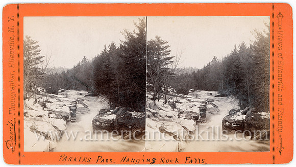 Parkers Pass, Hanging Rock Falls, Views of Ellenville and Vicinity