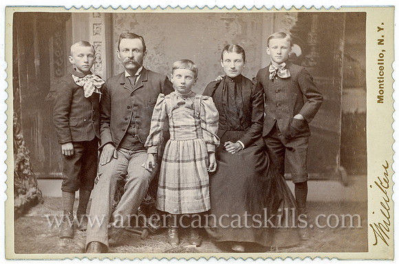 Family Portrait, by William G. Milliken, Monticello, NY