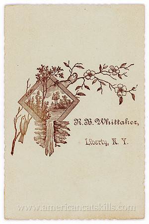 Logo, R. B. Whittaker, Liberty, New York