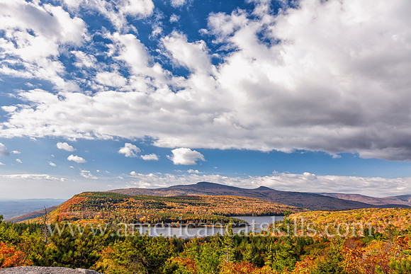 Sunset Rock along the Escarpment Trail is one of the finest views in the Catskills.
