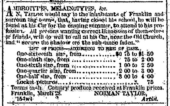 Norman Taylor, Franklin, NY