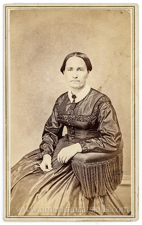 Portrait, Middle Aged Woman, by Alfred Wurts Tice, Ellenville, NY