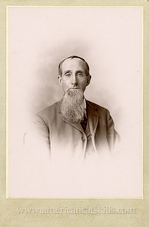 Portrait, Well Dressed Man With Beard, by William G. Milliken, Monticello, NY