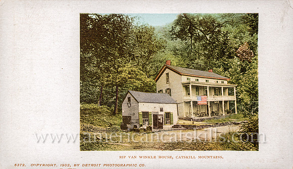 6372, version 2_Rip Van Winkle House, Catskill Mountains