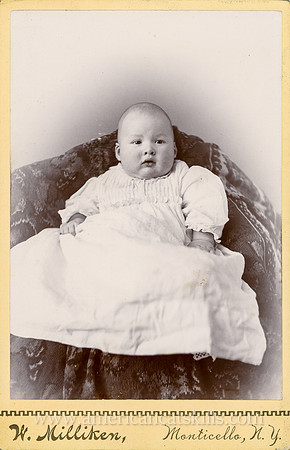 Portrait, Baby, by William G. Milliken, Monticello, NY