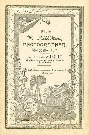 Business Imprint, William G. Milliken, Monticello, NY