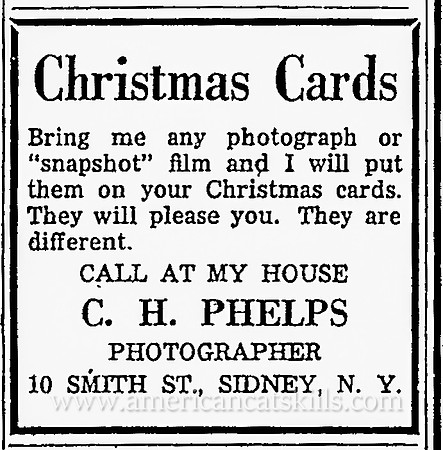 C. H. Phelps, Sidney, NY