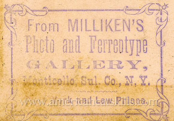 Logo, William G. Milliken, Monticello, New York