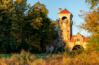 The Mohonk Testimonial Gateway, also known as the Mohonk Gatehouse, was constructed in 1908 and is located in New Paltz.