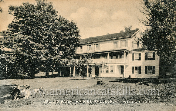 Upland Farm, Haines Falls, N.Y., V. Legg, Prop.