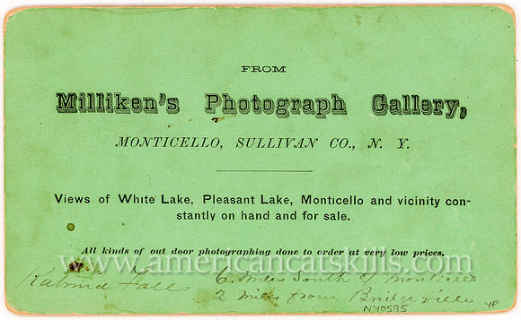 Views of White Lake, Pleasant Lake, Monticello and Vicinity, Milliken's Photograph Gallery