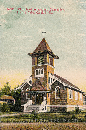 Church of the Immaculate Conception, Haines Falls, Catskill Mts.