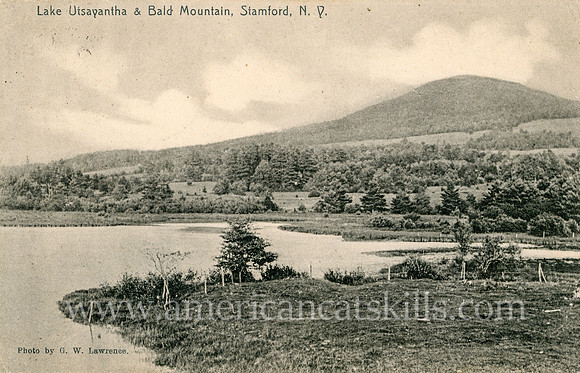 Lake Utsayantha & Bald Mountain, Stamford, N. Y.